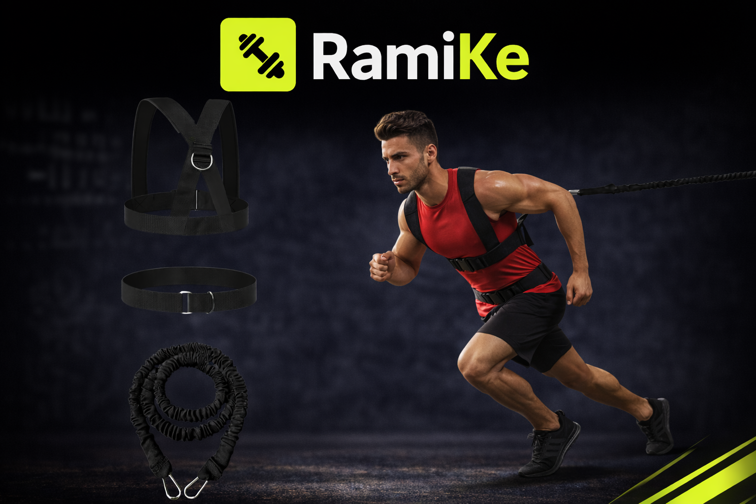 Ultimate Fitness Double Pull Resistance Rope Set for Enhanced Strength Training - Perfect for Boxing, Soccer, and Basketball