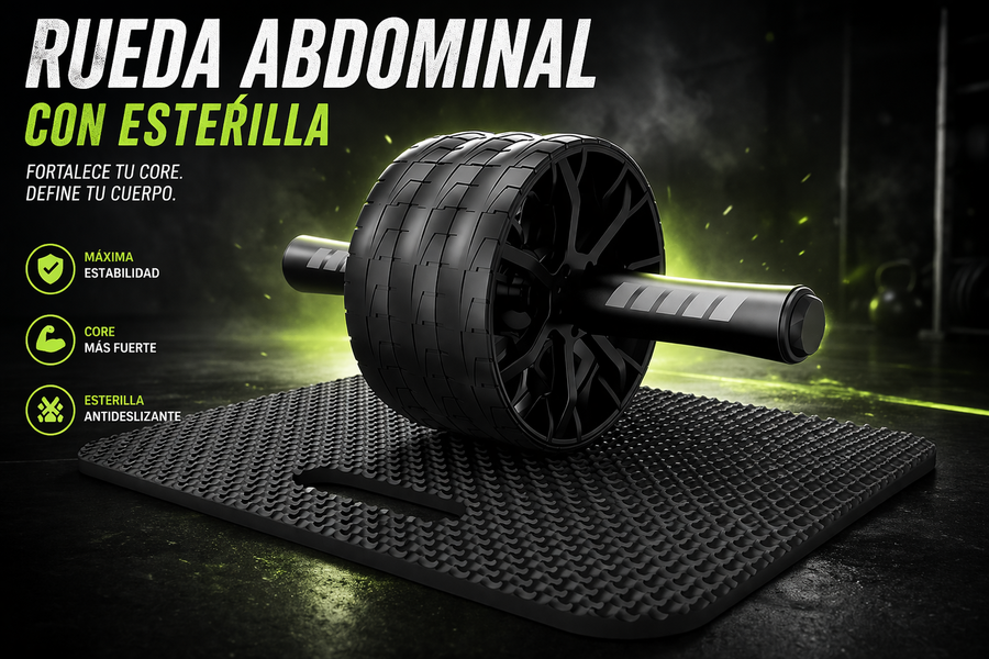 Rueda Abdominal Pro Elite con Esterilla